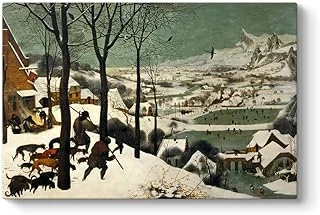 Tabloshop Pieter Brueghel - Karda Avcılar Kanvas Tablo 125 X 80 ürün görseli 1