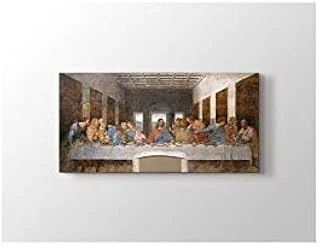 2645 Sanat Leonardo Da Vinci - Son Akşam Yemeği Tablo-40 X 60 Cm Yatay ürün görseli 1