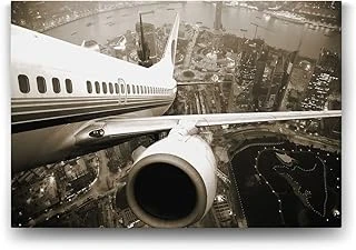 Airplane Uçak Tablosu - 60X40Cm ürün görseli 1