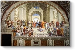 Raffaello Sanzio - Atina Okulu Tablosu 75 X 50 ürün görseli 1