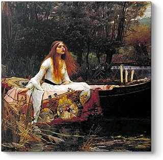 Edmund Blair Leighton - Lady Of Shalott Tablosu 70 X 70 ürün görseli 1