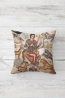 Pelangi Dekoratif Çift Tarafı Baskılı Gizli Fermuarlı Yastık Kılıfı Kırlent Koltuk Yastık Kılıfı, Bej 45 X 45, 24691212645451 ürün görseli 1
