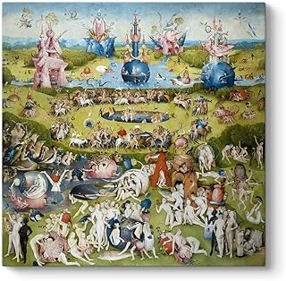 Hieronymus - Dünyevi Zevkler Bahçesi Tablosu 50 X 50 ürün görseli 1