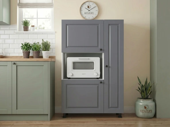 Kenzlife membran mini fırın dolabı alpkuntsağ gribyz çerçeve 148*90*30 mebran kapak suntalam gövde ürün görseli 1