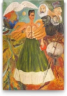 Frida Kahlo - Marksizm Hastaya Verecek Tablosu - 40X60Cm ürün görseli 1