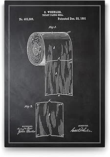 Tuvalet Kağıdı Patenti Tablosu - 40X60Cm ürün görseli 1