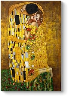 Gustav Klimt - The Kiss Tablosu 80 X 125 ürün görseli 1