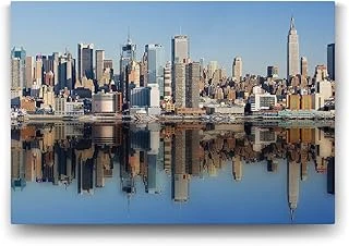 New York Yansıma Tablosu - 45X30Cm ürün görseli 1