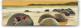 Okyanus Taşları Tablosu - 180X60Cm ürün görseli 1