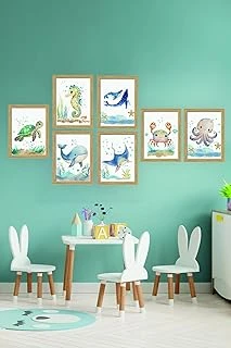Artavessa 7 Parça Çerçeve Görünümlü Mdf Tablo Seti ürün görseli 1