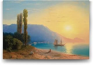 İvan Ayvazovski - Deniz Tablosu - 75X50Cm ürün görseli 1