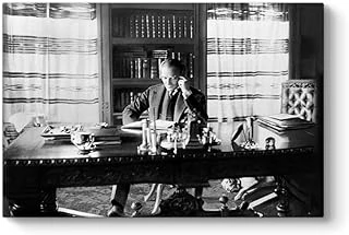 Atatürk Kitap Okurken Tablosu 75 X 50 ürün görseli 1