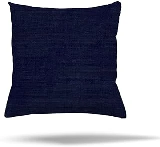Pelangi Düz Renk Gizli Fermuarlı Yastık Kılıfı Kırlent Kılıfı Koltuk Yastık Kılıfı, Lacivert 45 X 45 ürün görseli 1