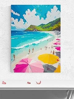 Postermanya Summer Hues, Yazın Tonları İzlenimci Sanat Deniz Manzaralı Poster - Afiş - Dekoratif Duvar Poster ürün görseli 1