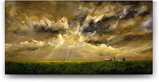 Gökyüzü Yağlıboya Tablosu - 120X60Cm ürün görseli 1