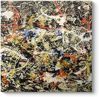 Tabloshop Jackson Pollock - Yakınsama Kanvas Tablo 40 X 40 ürün görseli 1