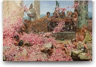 Alma Tadema - The Roses Tablosu - 45X30Cm ürün görseli 1