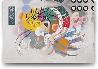 Wassily Kandinsky - Dominant Curve Tablosu - 140X100Cm ürün görseli 1