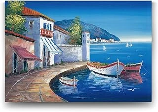 Tabloshop Deniz Manzarası Soyut Tablo - 60X40Cm ürün görseli 1