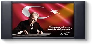 Tabloshop Atatürk Makam Panosu - Vatanını Çok Seven 150 X 70 ürün görseli 1
