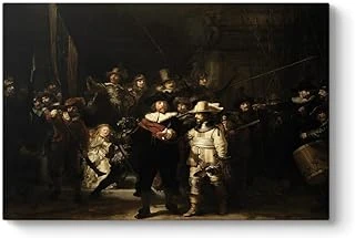 Rembrandt - Gece Devriyesi Tablosu 45 X 30 ürün görseli 1