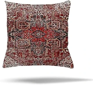 Pelangi Etnik Osmanlı Model Gizli Fermuarlı Yastık Kılıfı Kırlent Kılıfı Koltuk Yastık Kılıfı, Bordo 45 X 45 ürün görseli 1