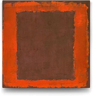 Mark Rothko - 1957‏ Tablosu - 80X80Cm ürün görseli 1