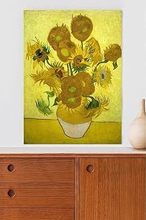 Postermanya (Pster19993) Ayçiçekleri - Sunflowers - Van Gogh Sanatsal Poster 60 X 90 ürün görseli 1