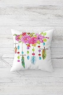 Pelangi İskandinav Renkli Tüy Çift Tarafı Baskılı Gizli Fermuarlı Yastık Kılıfı Kırlent Koltuk Yastık Kılıfı, Karışık Renkli 45 X 45, 24691158945451 ürün görseli 1
