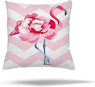 Pelangi Düz Renk Gizli Fermuarlı Yastık Kılıfı Kırlent Kılıfı Koltuk Yastık Kılıfı, Pembe-Beyaz 45 X 45 ürün görseli 1