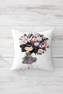 Pelangi Çift Tarafı Baskılı Gizli Fermuarlı Dekoratif Yastık Kılıfı Kırlent Kılıfı Koltuk Yastık Kılıfı, Pudra-Yeşil 45 X 45, 2469158745451 ürün görseli 1