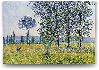 Claude Monet - Kavaklar Altında Tablosu - 75X50Cm ürün görseli 1