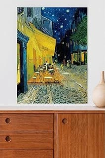 Postermanya (Pster20085) Kafe Terasta Gece - Van Gogh Sanatsal Poster 40 X 60 ürün görseli 1