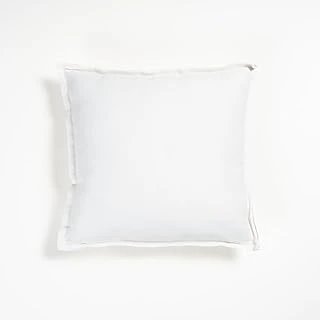 Nilüfer Ekru Viskon Pamuk Dolgulu Kırlent 45X45 Cm ürün görseli 1