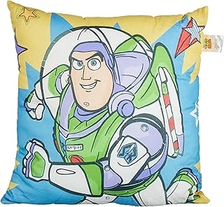 Taç Toy Story Buzz Desenli Pamuk Kırlent, Çok Renkli, Tek Parça ürün görseli 1