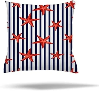 Pelangi Geometrik Çizgili Etnik Desenli Gizli Fermuarlı Yastık Kılıfı Kırlent Kılıfı Koltuk Yastık Kılıfı, Kırmızı - Beyaz 45 X 45 ürün görseli 1