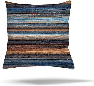 Pelangi Çiçekli Çizgili Kelebekli Gizli Fermuarlı Yastık Kılıfı Kırlent Kılıfı Koltuk Yastık Kılıfı, Karışık Renkli 45 X 45 ürün görseli 1