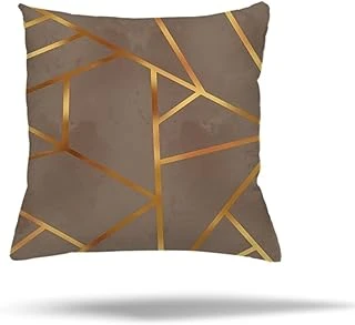 Pelangi Mermer Zebra Afrikalı Kadın Desen Gizli Fermuarlı Yastık Kılıfı Kırlent Kılıfı Koltuk Yastık Kılıfı, Vizon 45 X 45 ürün görseli 1