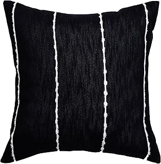 Ava Çi̇zgi̇li̇ Kirlent Si̇yah 50X50 Cm ürün görseli 1
