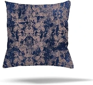 Pelangi Geometrik Desen Yapraklı Gizli Fermuarlı Yastık Kılıfı Kırlent Kılıfı Koltuk Yastık Kılıfı, Mor-Bej 45 X 45 ürün görseli 1