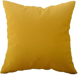 Pelangi Sarı Gri Desen Çift Taraflı Gizli Fermuarlı Yastık Kılıfı Kırlent Koltuk Yastık Kılıfı, Gri-Sarı 43 X 43 ürün görseli 1