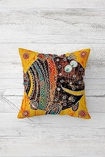 Pelangi Etnik Balık Desen Çift Tarafı Baskılı Gizli Fermuarlı Yastık Kılıfı Kırlent Koltuk Yastık Kılıfı, Karışık Renkli 45 X 45 ürün görseli 1