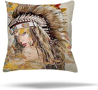 Pelangi Etnik Bohem Mozaik Ağaç Desen Gizli Fermuarlı Yastık Kılıfı Kırlent Kılıfı Koltuk Yastık Kılıfı, Çok Renkli 45 X 45 ürün görseli 1