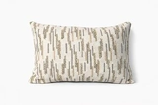 Stone Rain Gri - Taş - Bej Rengi Dekoratif Yastık 35X50 Cm – Suya Dayanıklı, Solmaya Dayanıklı Kumaş, Dolgulu Bahçe Balkon Teras Kırlenti ürün görseli 1