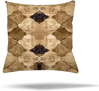Pelangi Etnik Geometrik Desenli Gizli Fermuarlı Yastık Kılıfı Kırlent Kılıfı Koltuk Yastık Kılıfı, Somon 45 X 45 ürün görseli 1