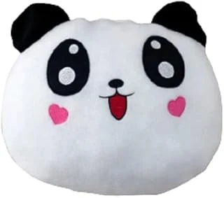 Arsimo 8683200803453 Panda Figürlü Yanaklı Sevimli Peluş Yastık Minnoş Yavru Panda Tasarımlı Dekoratif Yastık, Çok Renkli, Medium ürün görseli 1