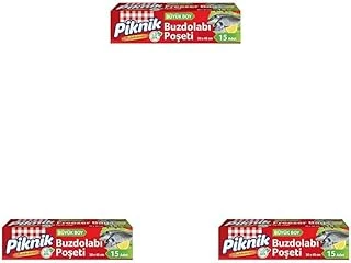 Piknik Buzdolabı Poşeti Büyük 15'Li 3Lü Paket ürün görseli 1