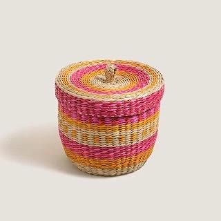 Tam Dao Fuşya - Sarı Deniz Çayırı Sepet 18X15 Cm ürün görseli 1