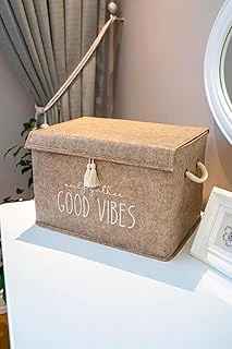 Mayaglory Çok Amaçlı Keçe Kapaklı Mini Kutu Organizer, Saklama Kutusu, Renk, 35X23X23Cm ürün görseli 1