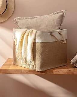 Madame Coco Eva Kare Sepet, Bej, 33X33X30Cm ürün görseli 1